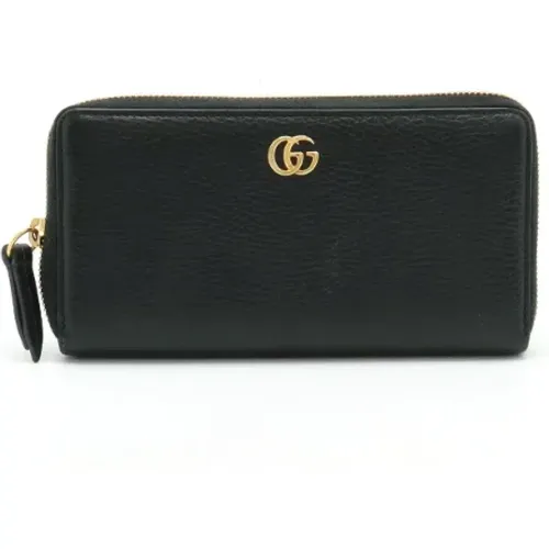 Pre-owned Wallets, female, , Size: ONE SIZE Pre-owned Leather wallets - Gucci Vintage - Modalova