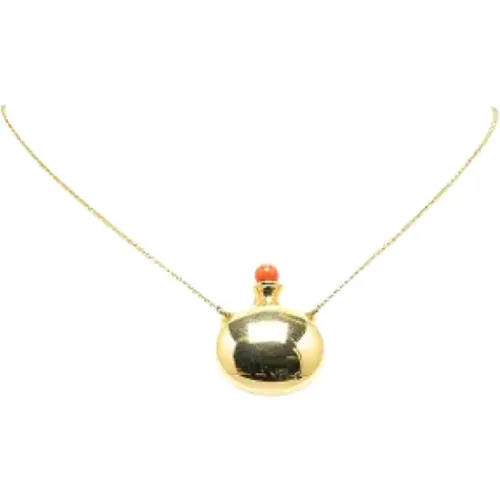 Pre-owned Jewellery, female, , Size: ONE SIZE Pre-owned Gold necklaces - Tiffany & Co. Pre-owned - Modalova