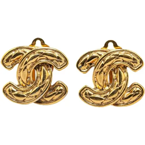 Pre-owned Metal chanel-jewelry , female, Sizes: ONE SIZE - Chanel Vintage - Modalova