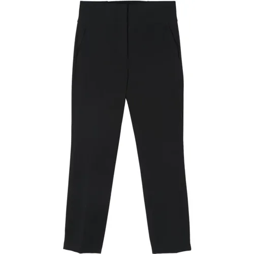 High Waist Slim Cut Trousers , female, Sizes: XS, M, 2XS - Blugirl - Modalova