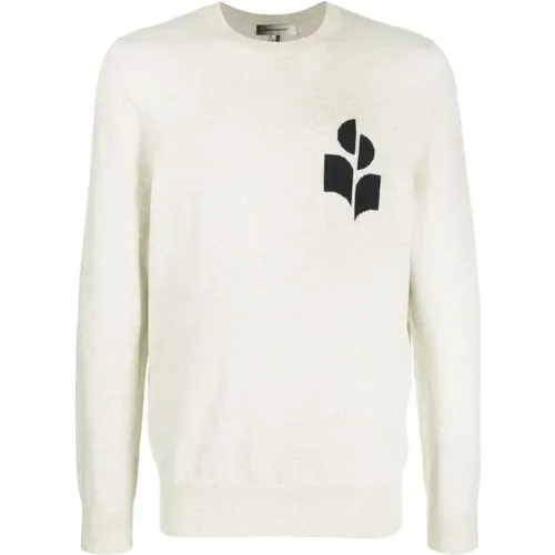 Grey Sweaters for Men , male, Sizes: L, S - Isabel marant - Modalova