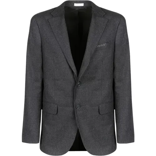 Blazers, male, , Size: XL Dark Grey Jacket Suit - Boglioli - Modalova