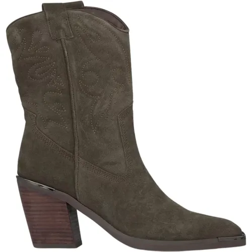 Square Toe Cowboy Boot ALMA EN PENA - Alma en Pena - Modalova