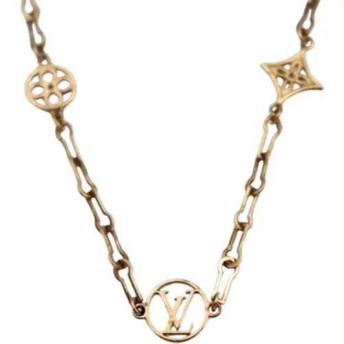 Pre-owned Metal louis-vuitton-jewelry , female, Sizes: ONE SIZE - Louis Vuitton Vintage - Modalova