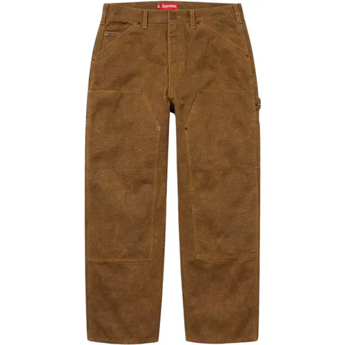 Limited Edition Painter Pant Tan , male, Sizes: W36 - Supreme - Modalova