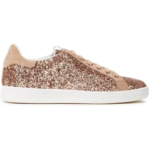 Sneakers, female, , Size: 5 US Glittered Woven Sneakers Women Italy - Sergio Rossi - Modalova