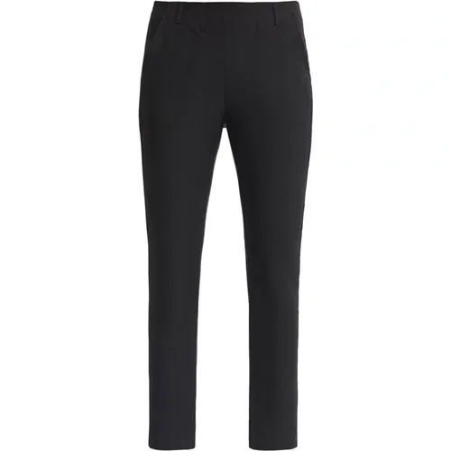 Slim Crop Trousers EcoVero , female, Sizes: XS, 2XL, XL, 3XL, 4XL, L, M, S - LauRie - Modalova