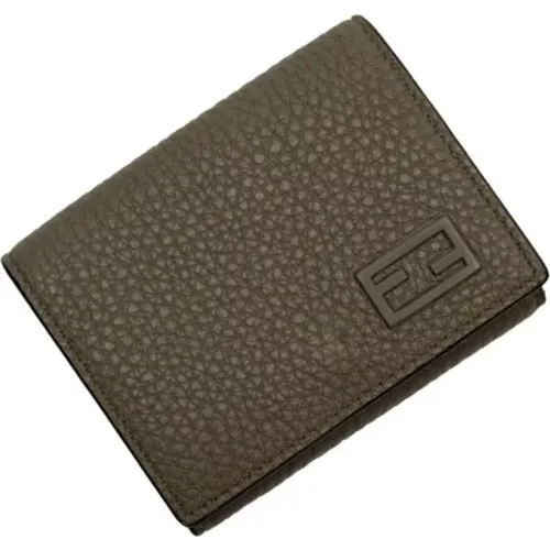 Pre-owned Wallets, female, , Size: ONE SIZE Pre-owned Leather wallets - Fendi Vintage - Modalova