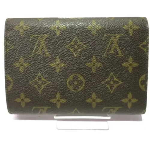 Pre-owned Canvas wallets , female, Sizes: ONE SIZE - Louis Vuitton Vintage - Modalova