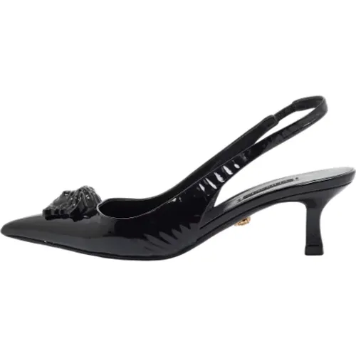 Pre-owned Pumps, female, , Size: 6 1/2 US Pre-owned Leather heels - Versace Pre-owned - Modalova