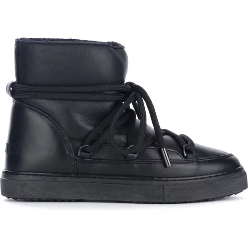 Classic Sneaker Boots in Leather , female, Sizes: 4 UK, 3 UK - Inuikii - Modalova