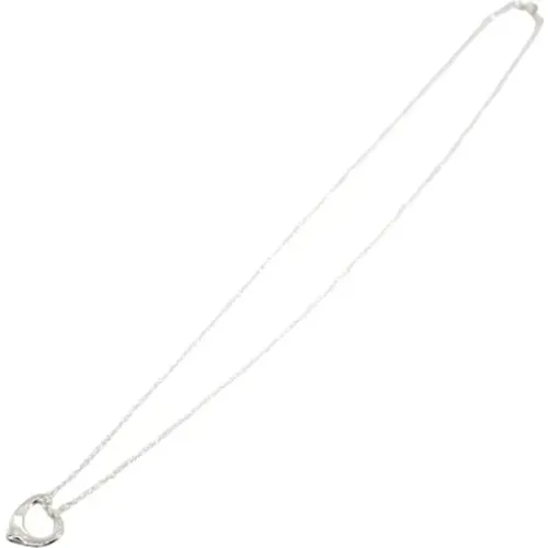 Pre-owned Jewellery, female, , Size: ONE SIZE Pre-owned Silver necklaces - Tiffany & Co. Pre-owned - Modalova