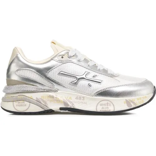 Silver Sneakers Aw24 Women's Shoes , female, Sizes: 7 UK, 2 UK, 8 UK, 4 UK, 5 UK, 3 UK, 6 UK - Premiata - Modalova