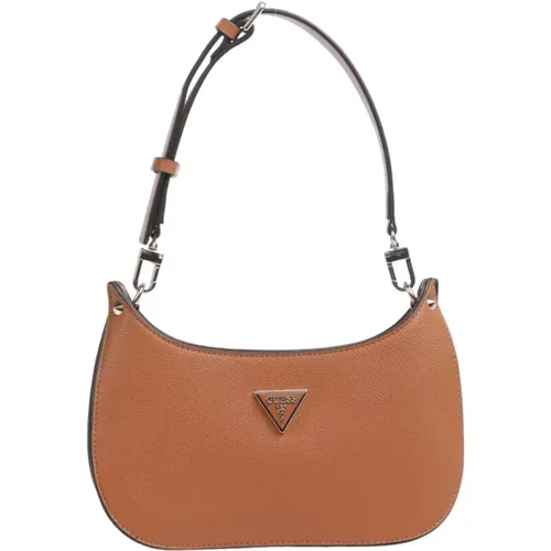 Triangle Logo Faux Leather Bag , female, Sizes: ONE SIZE - Guess - Modalova