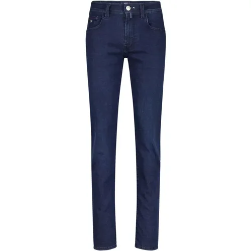 Slim-Fit Stretch Denim Jeans , male, Sizes: W38, W35, W36, W33, W31, W34, W40, W37 - Tramarossa - Modalova