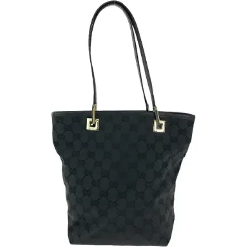 Pre-owned Tote Bags, female, , Size: ONE SIZE Pre-owned Canvas totes - Gucci Vintage - Modalova