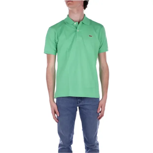 Grünes Polo mit Logo und Knöpfen,Polo Shirts - Lacoste - Modalova