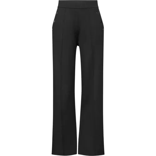 High Waist Straight Leg Casual Hose , Damen, Größe: L - Street One - Modalova