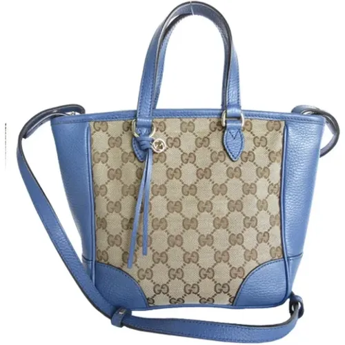 Pre-owned Tote Bags, female, , Size: ONE SIZE Pre-owned Leather gucci-bags - Gucci Vintage - Modalova