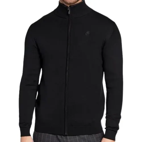 Zip-Up Gilet - Sport Chic Style , male, Sizes: L, XL - Karl Lagerfeld - Modalova