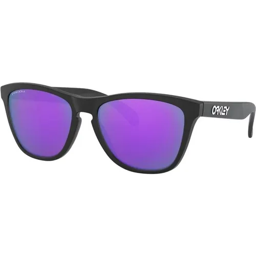 Modern Square Sunglasses Blue Purple , male, Sizes: 55 MM - Oakley - Modalova