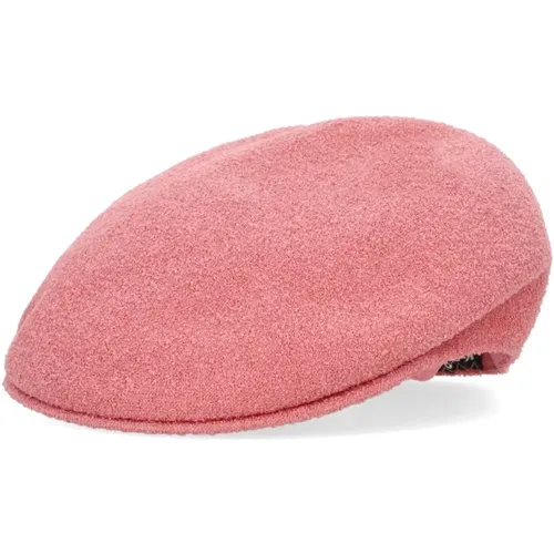 Hats, male, , Size: L Bermuda Hat Pepto Rose Flat Cap - Kangol - Modalova