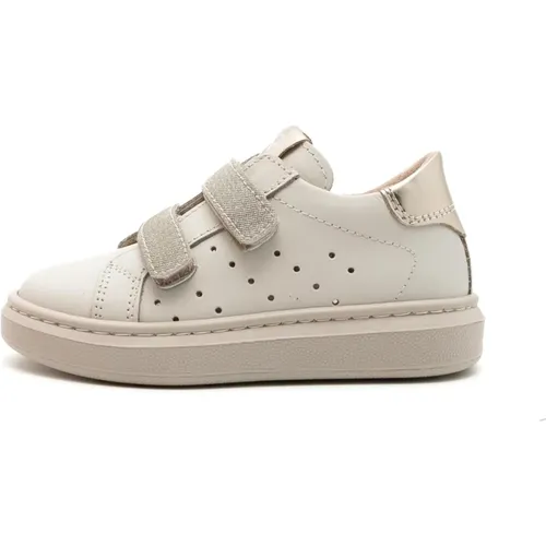 Sneakers Porto Osso T.Microglitter Plati T.Brill Platino Tr - Nerogiardini - Modalova