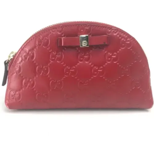 Pre-owned Clutches, female, , Size: ONE SIZE Pre-owned Leather gucci-bags - Gucci Vintage - Modalova