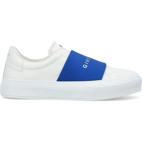 City Sport /Blue Slip-On Sneakers , male, Sizes: 6 UK, 8 UK, 7 1/2 UK, 6 1/2 UK, 9 UK, 8 1/2 UK, 7 UK - Givenchy - Modalova