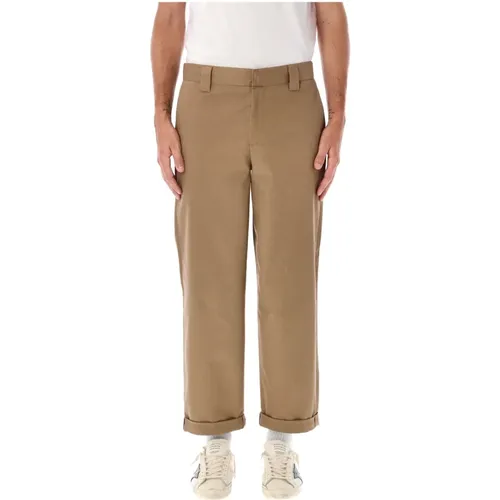 Straight Trousers, male, , Size: L Classic Chino Pants for Men - Golden Goose - Modalova