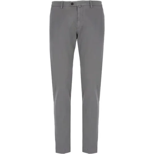 Chinos, male, , Size: 2XL Grey Chino Pants - Briglia - Modalova