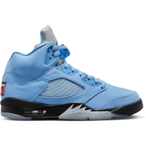 Blaue Retro Sneakers , Herren, Größe: 40 1/2 EU - Jordan - Modalova