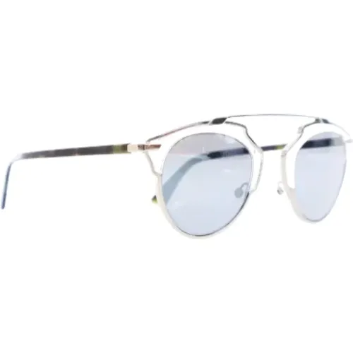 Pre-owned Accessories, female, , Size: ONE SIZE Pre-owned Metal sunglasses - Dior Vintage - Modalova