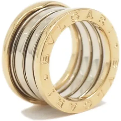 Pre-owned Jewellery, female, , Size: ONE SIZE Pre-owned White Gold rings - Bvlgari Vintage - Modalova