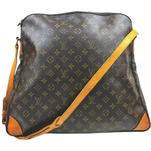 Pre-owned Shoulder Bags, female, , Size: ONE SIZE Pre-owned Canvas Shoulder Bag - Louis Vuitton Vintage - Modalova