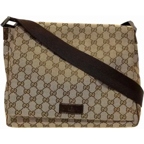 Pre-owned Canvas gucci-bags , female, Sizes: ONE SIZE - Gucci Vintage - Modalova