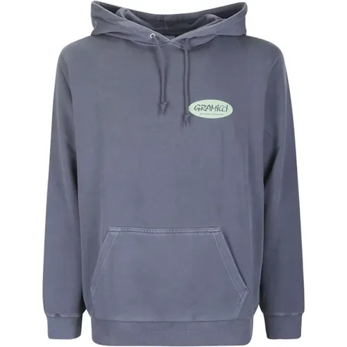 Hoodies, male, , Size: M Clic Freedom Oval Hoodie - Gramicci - Modalova