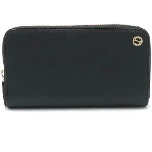 Pre-owned Leather wallets , female, Sizes: ONE SIZE - Gucci Vintage - Modalova