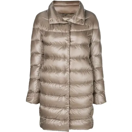 Taube Graue Dora Puffer Jacke , Damen, Größe: 2XS - Herno - Modalova