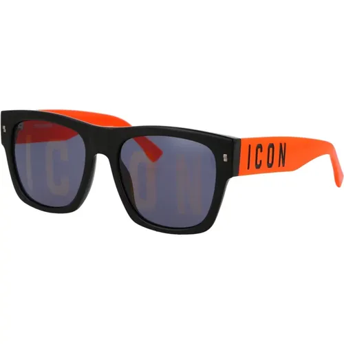 Iconic Sunglasses Model 0004/S , male, Sizes: 55 MM - Dsquared2 - Modalova