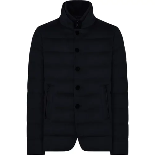 Winter Jackets, male, , Size: 3XL Wool Blend Padded Jacket - Duno - Modalova
