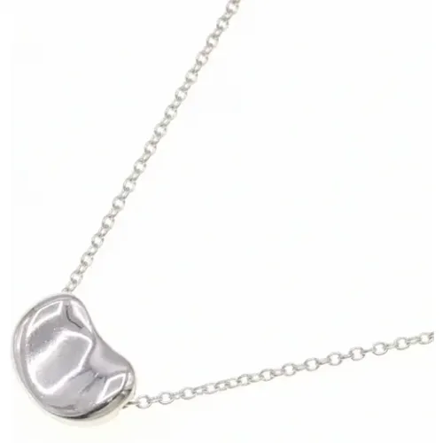 Pre-owned Jewellery, female, , Size: ONE SIZE Pre-owned Silver necklaces - Tiffany & Co. Pre-owned - Modalova