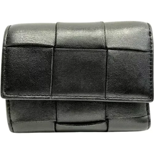 Pre-owned Wallets, female, , Size: ONE SIZE Pre-owned Leather wallets - Bottega Veneta Vintage - Modalova