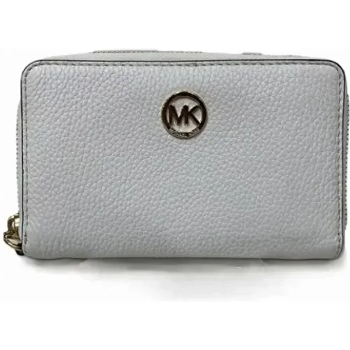 Pre-owned Wallets, female, , Size: ONE SIZE Pre-owned Leather wallets - Michael Kors Pre-owned - Modalova