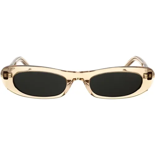 Vintage-inspirierte Damen-Sonnenbrille , Damen, Größe: 53 MM - Saint Laurent - Modalova