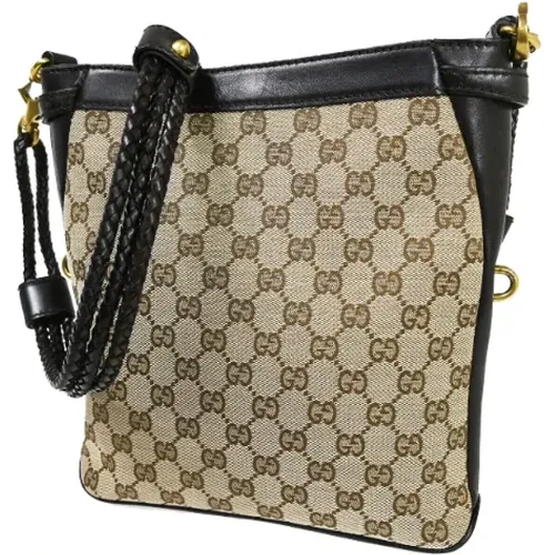 Pre-owned Cross Body Bags, female, , Size: ONE SIZE Pre-owned Canvas gucci-bags - Gucci Vintage - Modalova