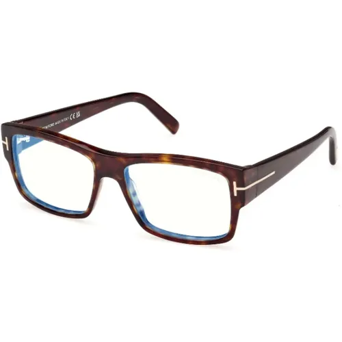 Glasses, unisex, , Size: ONE SIZE Rectangular Eyeglasses Tf5941 - Tom Ford - Modalova