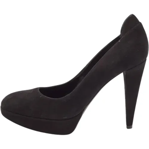 Pre-owned Pumps, female, , Size: 9 US Pre-owned Suede heels - Sergio Rossi Pre-owned - Modalova