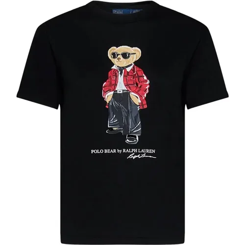 Short Sleeve Crewneck T-Shirt , female, Sizes: M, S, XS - Ralph Lauren - Modalova