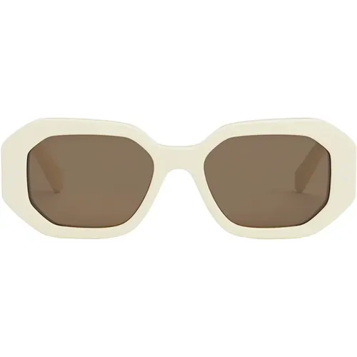 Bold Dots Large Sunglasses , female, Sizes: 52 MM - Celine - Modalova